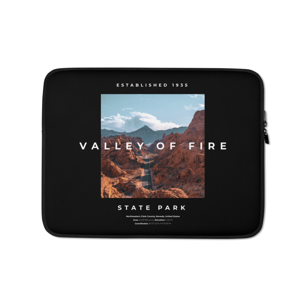 13″ Valley of Fire Laptop Sleeve by Design Express