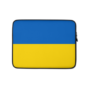 13″ Ukraine Flag (Support Ukraine) Laptop Sleeve by Design Express