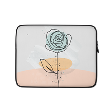 13 in Pasty Flower Line Laptop Sleeve by Design Express