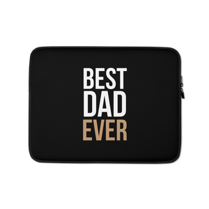13 in Best Dad Ever Funny Laptop Sleeve by Design Express