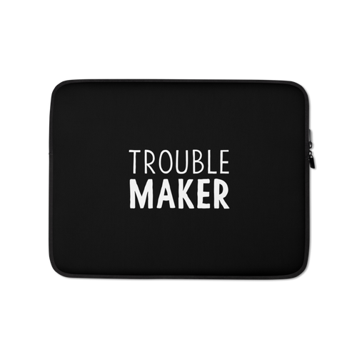 13 in Trouble Maker (Funny) Laptop Sleeve by Design Express