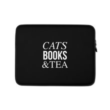 13 in Cats Books Tea (Funny) Laptop Sleeve by Design Express