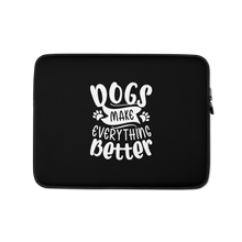 13 in Dogs Make Everything Better (Dog lover) Funny Laptop Sleeve by Design Express
