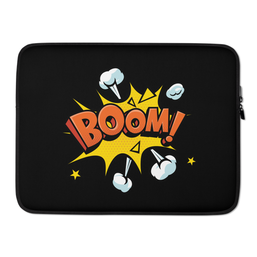 15″ Boom Pop Art Laptop Sleeve by Design Express