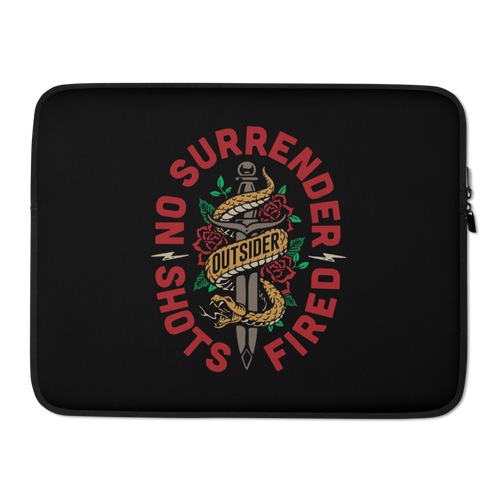 15″ No Surrender Laptop Sleeve by Design Express