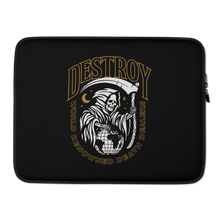 15″ Destroy World Laptop Sleeve by Design Express