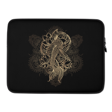 15″ Gold Koi Fish Laptop Sleeve by Design Express