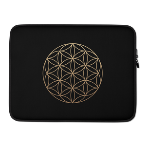 15″ The Flower of Life Laptop Sleeve by Design Express