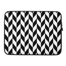 15″ Chevron Flip Pattern Laptop Sleeve by Design Express