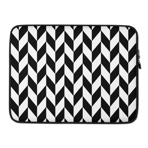 15″ Chevron Flip Pattern Laptop Sleeve by Design Express