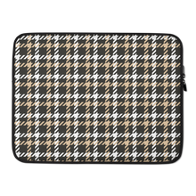 15″ Houndstooth Small Pattern Laptop Sleeve by Design Express