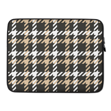 15″ Houndstooth Large Pattern Laptop Sleeve by Design Express