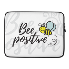 15″ Bee Positive Laptop Sleeve by Design Express