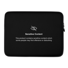 15″ Sensitive Content (Funny) Laptop Sleeve by Design Express