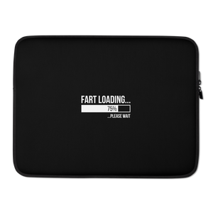 15″ Fart Loading Small (Funny) Laptop Sleeve by Design Express