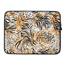 15″ Tiger Seamless Pattern Laptop Sleeve by Design Express