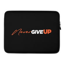 15″ Never Give Up (Motivation) Laptop Sleeve by Design Express