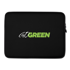 15″ Go Green (Motivation) Laptop Sleeve by Design Express