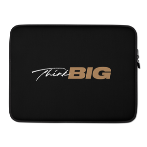 15″ Think BIG (Motivation) Laptop Sleeve by Design Express