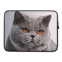 15″ British Shorthair (Cat Lover) Laptop Sleeve by Design Express