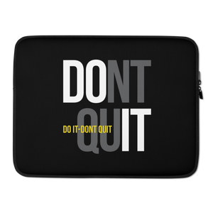 15″ Do It, Don't Quit (Motivation) Laptop Sleeve by Design Express