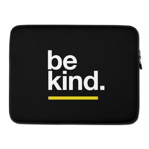 15″ Be Kind Laptop Sleeve by Design Express