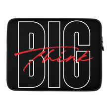 15″ Think BIG (Bold Condensed) Laptop Sleeve by Design Express