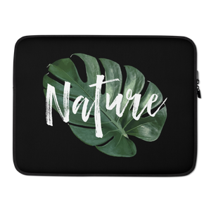 15″ Nature Montserrat Leaf Laptop Sleeve by Design Express