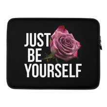 15″ Just Be Yourself Laptop Sleeve by Design Express