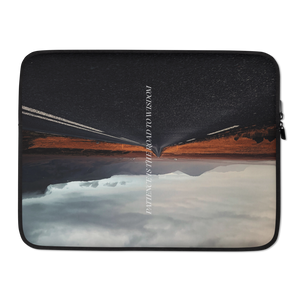 15″ Patience is the road to wisdom Laptop Sleeve by Design Express