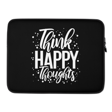15″ Think Happy Thoughts Laptop Sleeve by Design Express