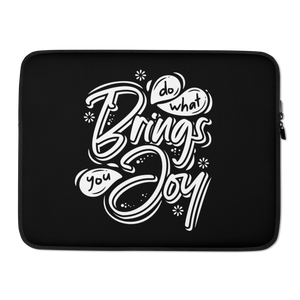 15″ Do What Bring You Enjoy Laptop Sleeve by Design Express