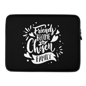 15″ Friend become our chosen Family Laptop Sleeve by Design Express