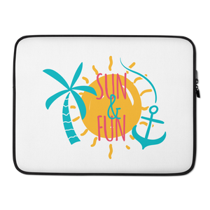 15″ Sun & Fun Laptop Sleeve by Design Express