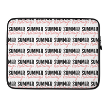 15″ Summer Holidays Laptop Sleeve by Design Express