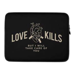 15″ Take Care Of You Laptop Sleeve by Design Express