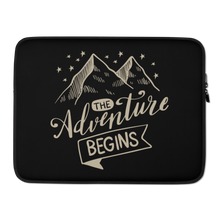 15″ The Adventure Begins Laptop Sleeve by Design Express