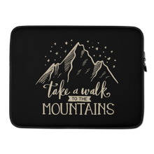 15″ Take a Walk to the Mountains Laptop Sleeve by Design Express