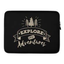 15″ Explore New Adventures Laptop Sleeve by Design Express