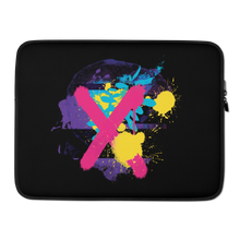 15″ Abstract Series 01 Laptop Sleeve Black by Design Express