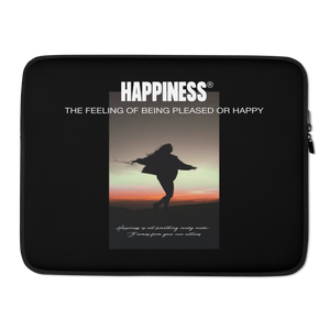 15″ Happiness Laptop Sleeve by Design Express