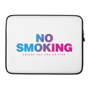 15″ No Smoking Laptop Sleeve by Design Express