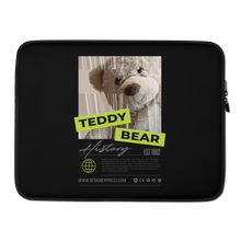 15″ Teddy Bear Hystory Laptop Sleeve by Design Express