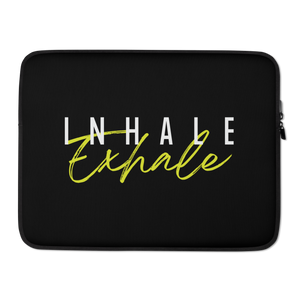 Inhale Exhale Laptop Sleeve