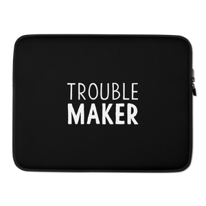15 in Trouble Maker (Funny) Laptop Sleeve by Design Express