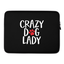 15 in Crazy Dog Lady (Dog lover) Funny Laptop Sleeve by Design Express