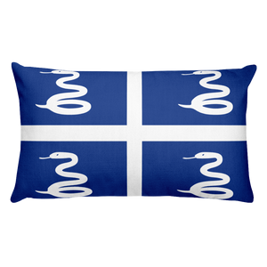Default Title Martinique Flag Allover Print Rectangular Pillow Home by Design Express