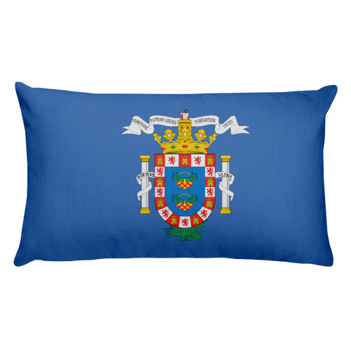 Default Title Melilla Flag Allover Print Rectangular Pillow Home by Design Express