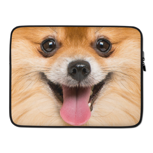 15 in Pomeranian Dog Laptop Sleeve by Design Express