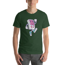 Forest / S Game Boy Happy Walking Short-Sleeve Unisex T-Shirt by Design Express